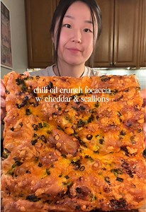 Chili Oil Crunch Sourdough Focaccia: The Perfect BLT