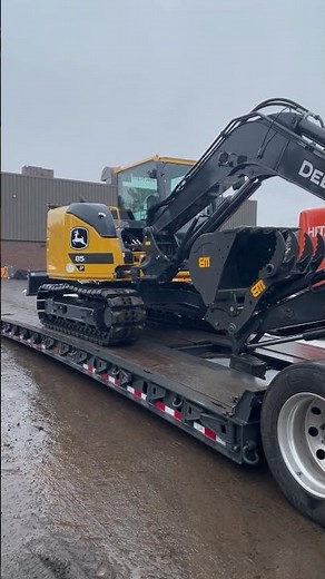 85 P Excavator Delivery! #shorts