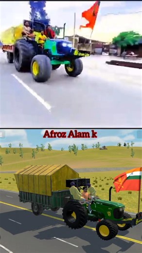 214Ram Ram #indianvehiclessimulator3ddjkaisebajaye #indiantractor3d