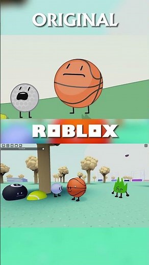 Bro Spilled Air 💀 | Original VS Roblox Comparison (BFB 1)