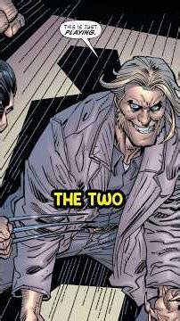 The Worst Friend Wolverine Ever Made... #wolverine #sabertooth #marvel #marvelcomics #shorts #comics