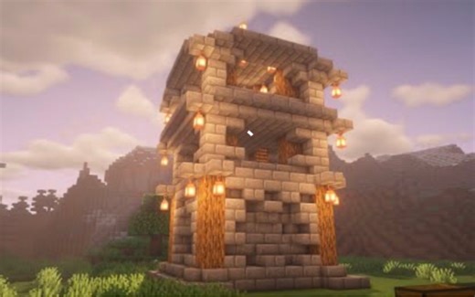 【A Novice Builder In Minecraft】塔楼（授权转载）