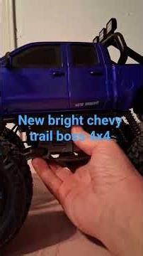 New bright rc chevy trail boss 4x4 demo video