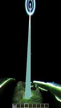 Este Laser de Minecraft es BRUTAL 🤯 #minecraft #mods #orbitalrailgun #minecraftjava #gamedev #clips