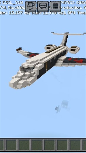Business Class Jet in MINECRAFT 😱😱❤️❤️🔥🔥✈️✈️