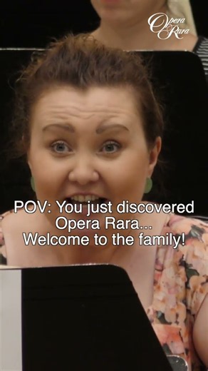 POV: you just discovered Opera Rara… 👀 Welcome to the family! #operarara #opera #Soprano #classical