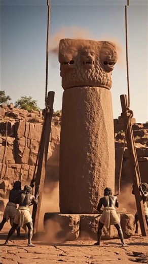 The Making of Ashok stambh 🔥🔥🔥...