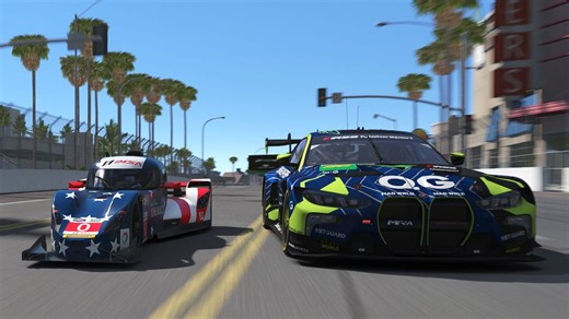 BMW M4 GT3好大！！Deltawing长滩long beach