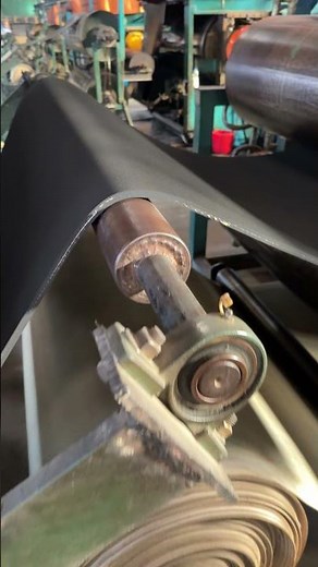 How It's Made: Fabric Reinforced Rubber Sheet 🏭 (Anti-Tear!)#rubbersheet