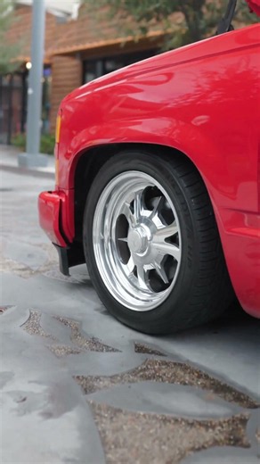 Classic Red Chevy Upgraded with Premium Billet Parts