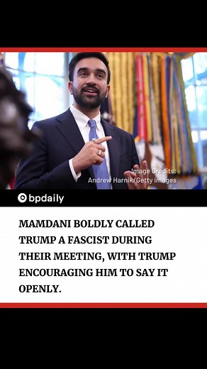 4.3K views · 20 reactions | Zohran Mamdani Reveals The “Weirdest” Thing He Saw Inside The White House. Read the full article in the comments. | High Intelligence Office | Facebook