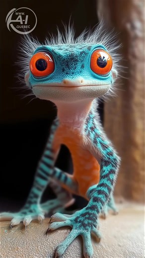 Discovering Strange Colorful Lizard Species