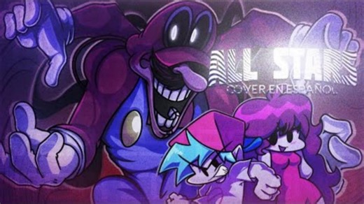 [FNF Mario's Madness 填词翻唱中字]ALL STARS 全明星 马里奥离说意大利语又近了一步