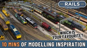 🚂 With Black Friday now upon us and the festive season approaching fast, we thought it was the perfect time to run some of our favourite trains over at one of our favourite layouts to give you some modelling inspiration! Use code BF5 at our website for 5% off most in-stock items! Shop now at railsofsheffield.com | Rails Of Sheffield