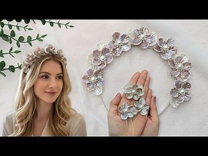 Master Flower Crown Making | DIY Hair Accessory Tutorial