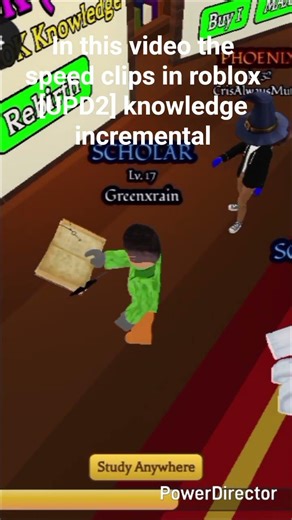 Roblox [UPD2] Knowledge Incremental Speed Clips!..