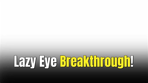 MIT study reveals how vision can be restored in adults with 'lazy eye'
