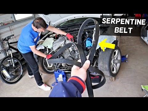 BMW SERPENTINE BELT REPLACEMENT DIAGRAM BMW 316i 318i 320i 323i 325i 328i 330i 335i 316d 318d 320d
