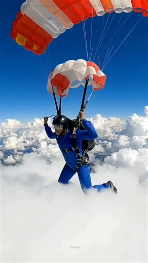 What happens if you jump on clouds? 🤔 #facts #shortvideo #clouds