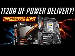 The Ultimate THREADRIPPER MOBO! Gigabyte TRX40 Aorus Master DEEP DIVE