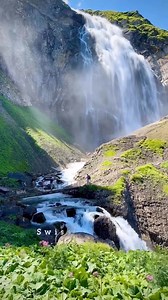 Adventure Awaits Where The Waterfall Flows😍🇨🇭 #switzerland #schweiz #swiss #waterfall #nature #highlighteveryone | Swiss Nature