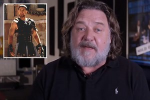 Russell Crowe reveals first Gladiator script he read was 'so bad'