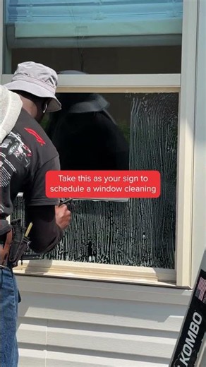 When was the last time you cleaned your windows? 👀