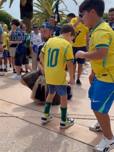 Brasil vs Escocia: mezcla cultural en la Copa del Mundo
