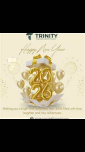 New year, new destinations, new opportunities 🌍 Thank you to everyone who trusted us this year. Here’s to bigger dreams and better journeys in 2026 🥂 #fyp #travelbucketlist #2026