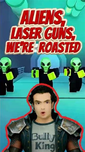 THE ALIEN DIDN'T EXPECT THIS PLOT TWIST 💥👾 #roblox #shorts #reaction