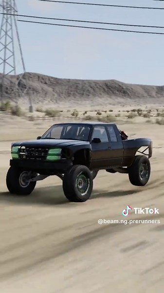 Exploring Pre Runner Trucks in BeamNG Drive