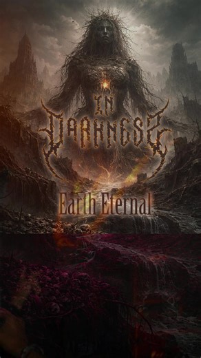 Listen or download our single “Earth Eternal” more to come! www.InDarknessBand.com #blackmetal #metal #deathmetal #doommetal #gothgirl