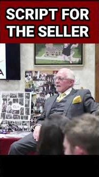 SCRIPT FOR THE SELLER - DAN PENA QLA NOTES