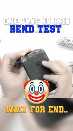 OnePlus 10 Pro bend test! honest review #smartphone #bendtest #techreview #tech