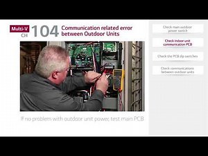 LG - CH104 Troubleshooting Video