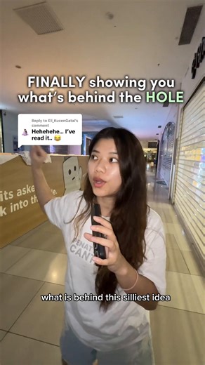 Replying to @Ell_KucenGatal we’re revealing what’s behind the hole Hoarding board hygr only until 14th March and the kiosk will be open 🥰 📍LG-K32 , IOI city Putrajaya mall Opening on 14th March ❤️