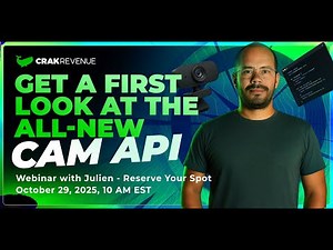 Webinar: Monetize Smarter with our Multi-Platform Live Cams API