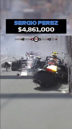 Every 2024 F1 Drivers Damage Costs #shorts #f1 #f1shorts