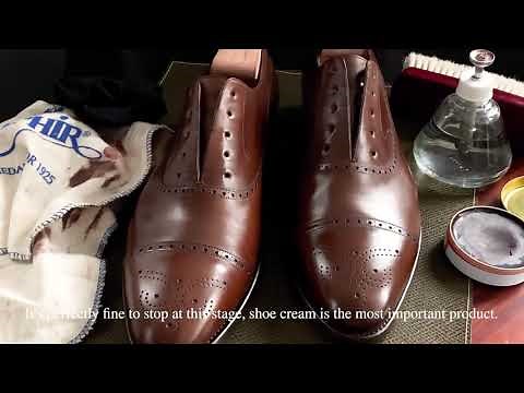 Skolyx guide - Clean, nourish and shine leather shoes