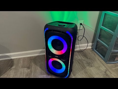 Onn Large Party Speaker Sound Test/Review