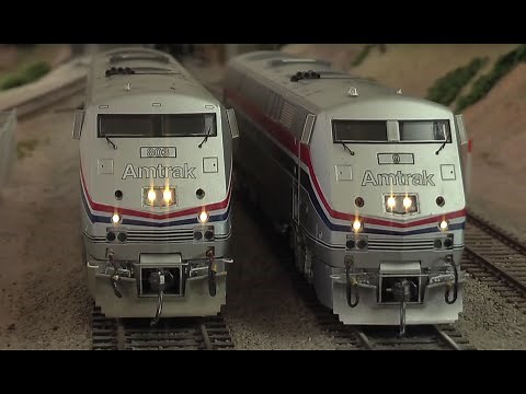 HO Scale DCC Amtrak P40 P42 Genesis Athearn Locomotives 10-1-11 Podcast
