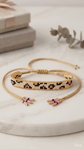 Pink Leopard Miyuki Bracelet – Animal Print Seed Bead – Handmade Boho Beaded Bracelet - Etsy