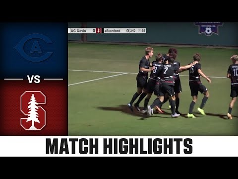 UC Davis vs. Stanford Match Highlights | 2025 ACC Men's Soccer