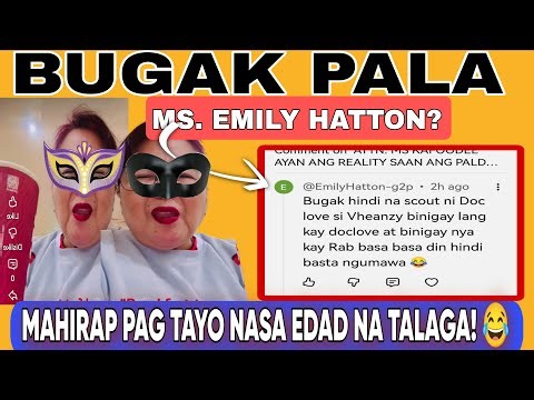ANONG CONNECTION SA POST KO SA KOMENTO MO MS. EMILY HATTON! O MEMA KALANG? 😂