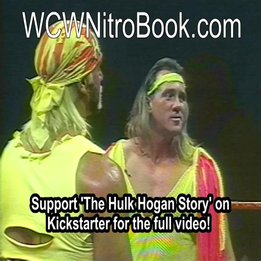 NOT AI! Get the FULL VIDEO with your pledge to 'The Hulk Hogan Story': https://www.kickstarter.com/projects/hulk-hogan-book/the-hulk-hogan-story-a-biographical-trilogy/ | Neal Pruitt's Secrets of WCW Nitro