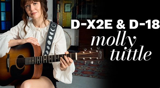 Martin Molly Tuttle: Two Signature Guitars for the Bluegrass Legend! - gearnews.com