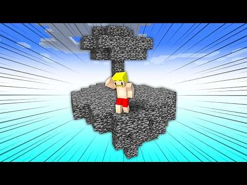 【マイクラ】岩盤からはじまるスカイブロック生活！