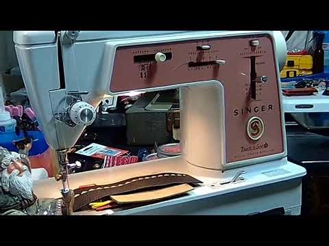 Grandfather's SPECIAL GIFT...Gloria Celebrates her 1968 Singer Model 626 "Touch & Sew." What Joy!!