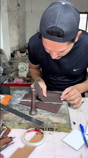 DIY Leather Wallet for Men.