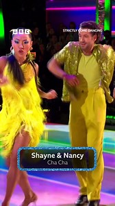 This performance is right up our alley... Shayne and Nancy scored a strike with their Cha Cha 😎 | BBC Strictly Come Dancing